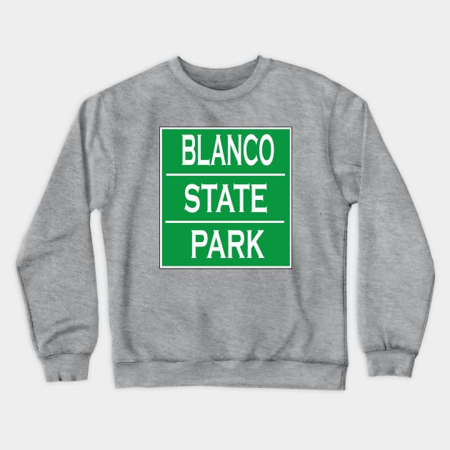 BLANCO STATE PARK Crewneck Sweatshirt by Cult Classics